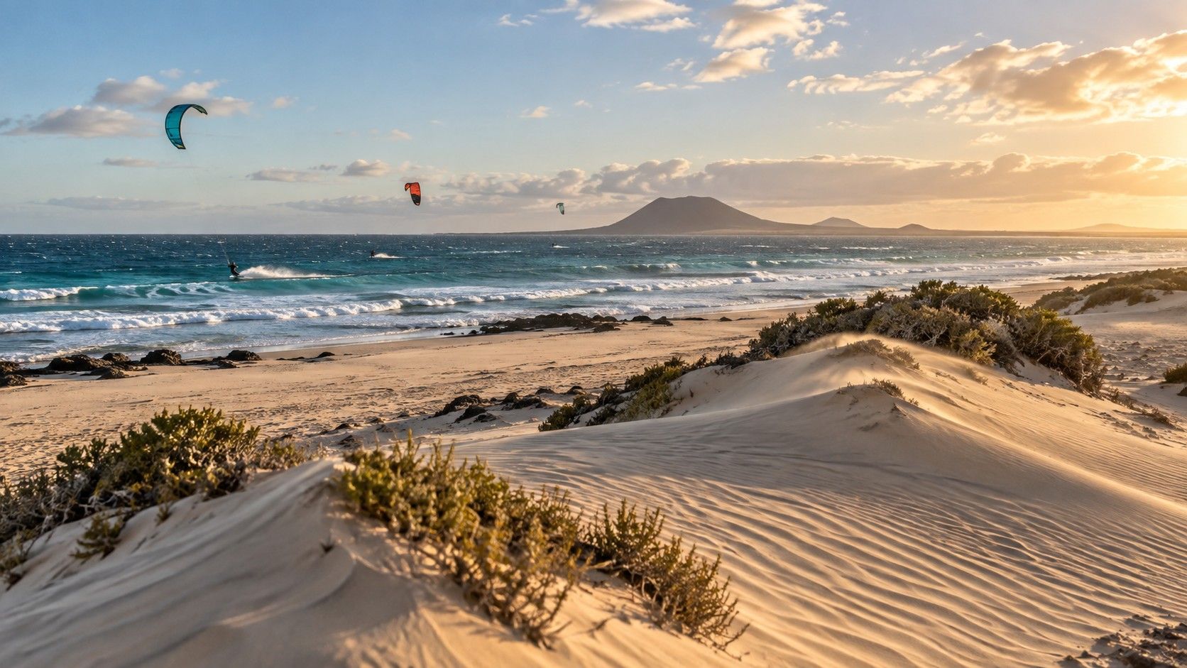Fuerteventura Wind und Strand zur besten Reisezeit
